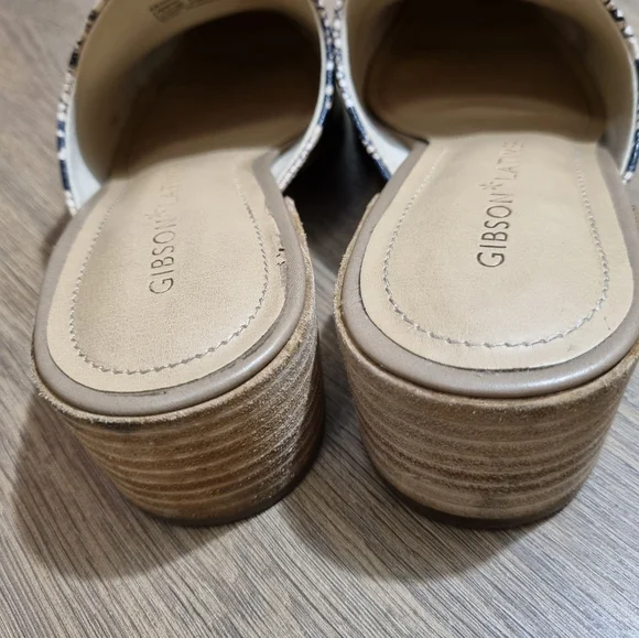 Gibson Latimer women's snake print pointed toe mules shoes Size 7.5 - Picture 6 of 9